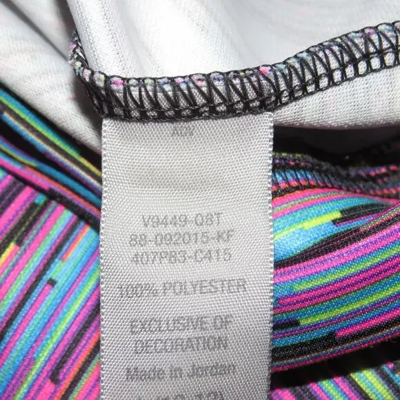 C9 Champion Multicolor Ruched Girls Full Zip Up Jacket - Picture 6 of 7